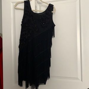 Black 20s themed dress